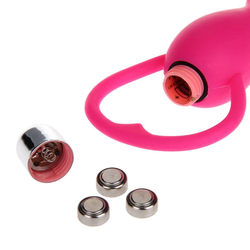 10 Mod Titreşimli Tutma Halkalı 3 Bouğumlu Anal Plug Butt Plug