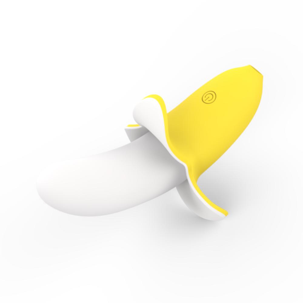 13 Cm Muz Şeklinde  Titreşimli Şarjlı Mini Vibratör 