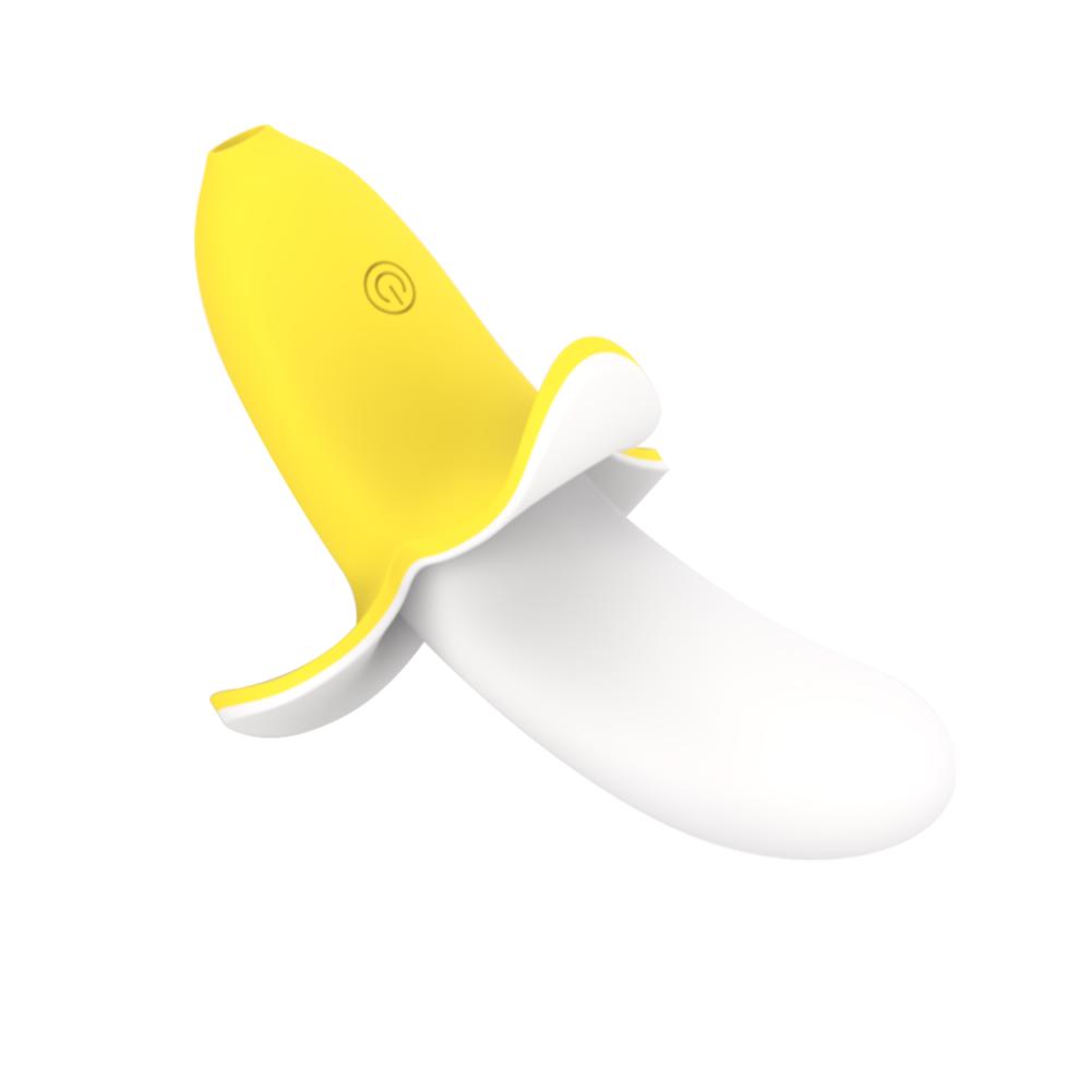 13 Cm Muz Şeklinde  Titreşimli Şarjlı Mini Vibratör 
