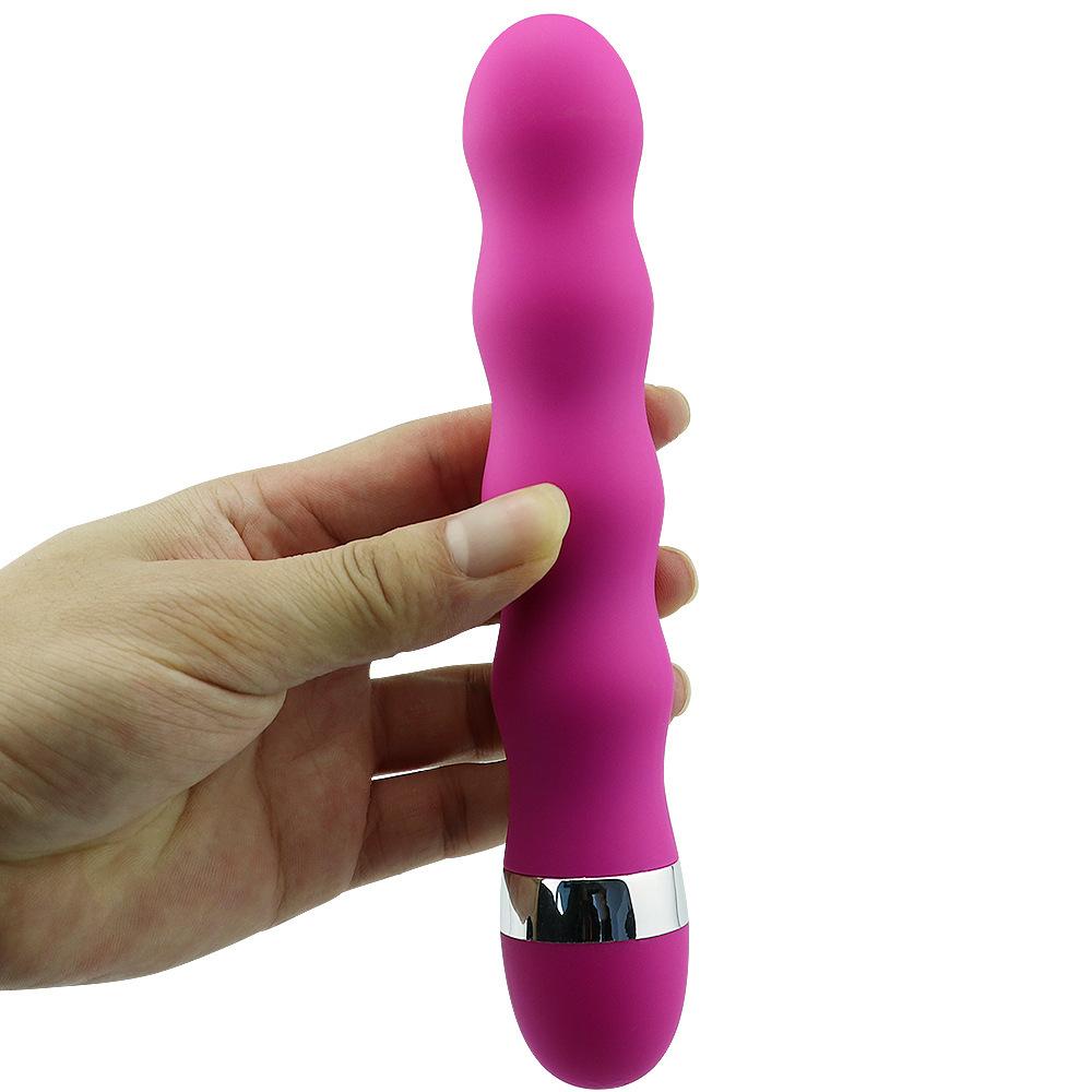18.5 Cm Titreşimli Boğumlu Silikon Vibratör
