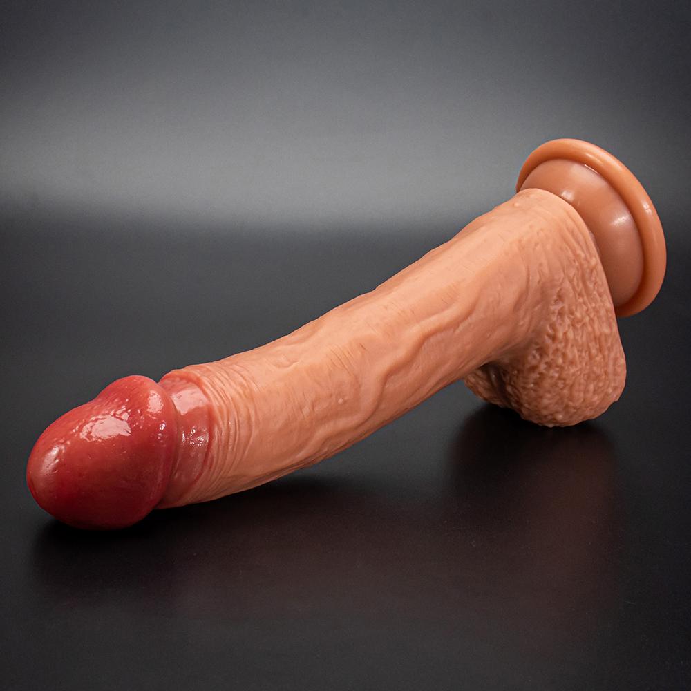 21.5 CM Kumandalı Isıtmalı İleri Geri Hareketli Titreşimli Damarlı Dildo Realistik Penis