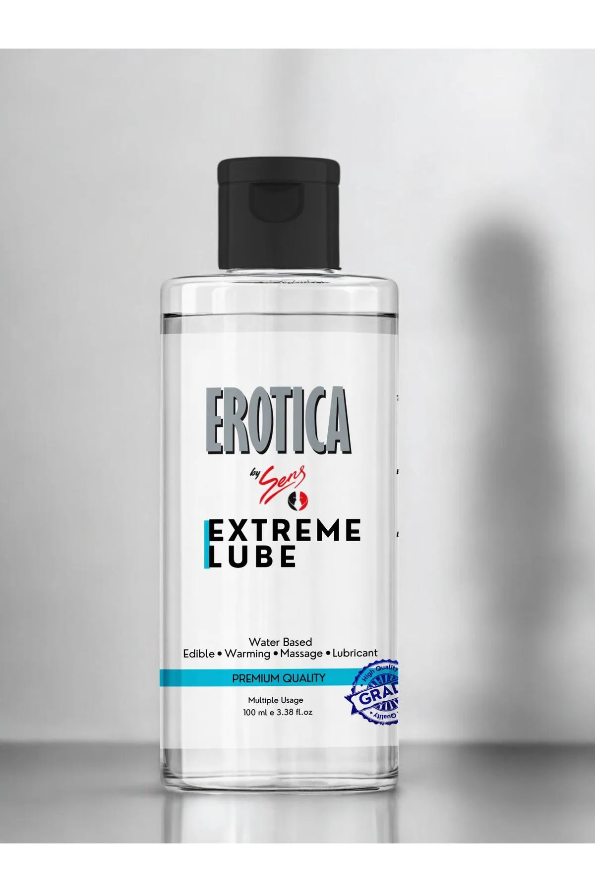 4 in 1 Su Bazlı Yenilebilir Kokusuz Kayganlaştırıcı Masaj Jeli 100 ml