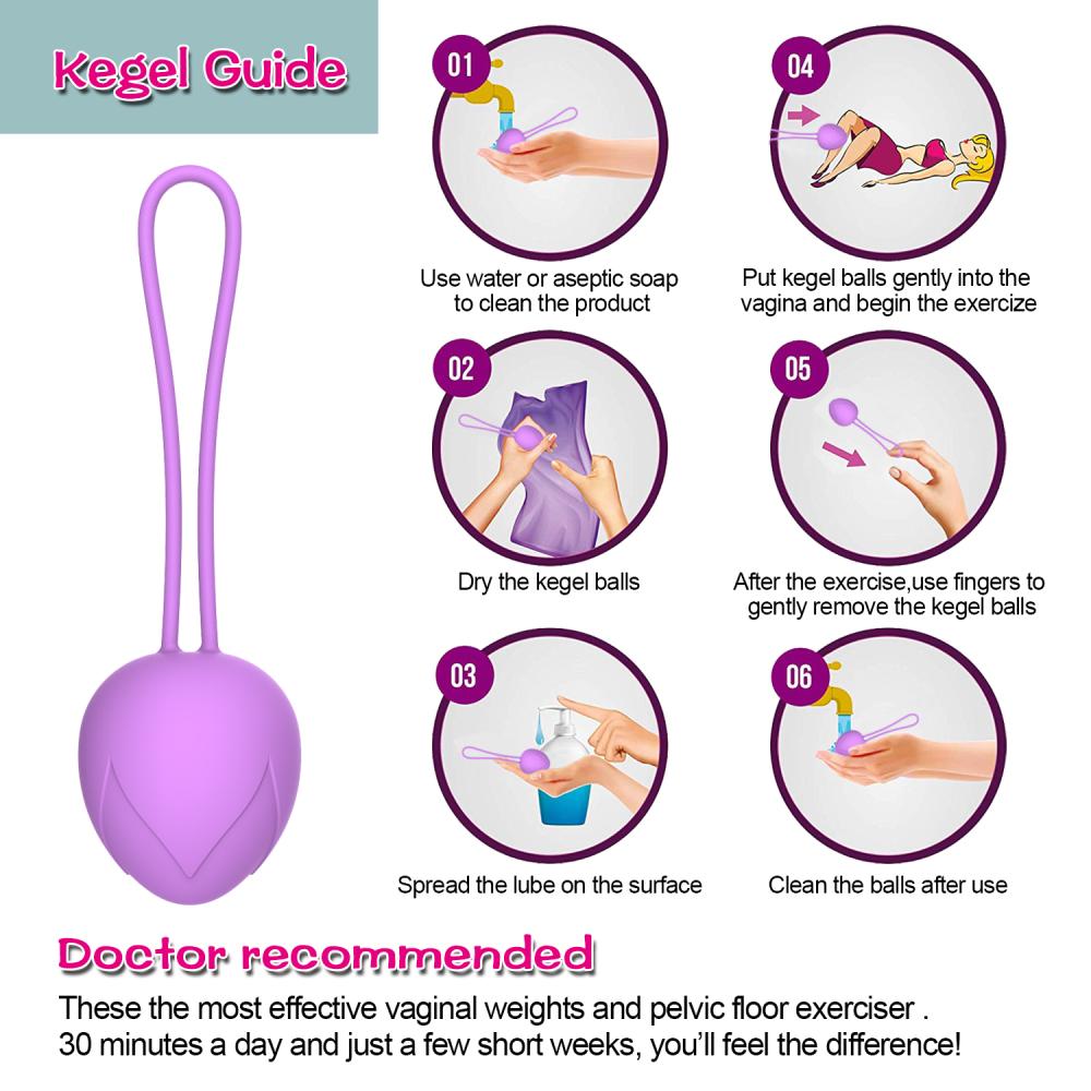 5 li Kegel Egzersiz Topu Seti 5 Farklı Ağırlıkta