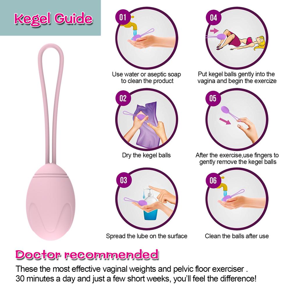 5 li Kegel Egzersiz Topu Seti Vajina Sıkılaştırıcı Kegel Topu Takımı