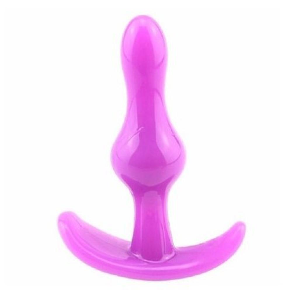 9 Cm Silikon Anal Plug Butt Plug Orta Boy