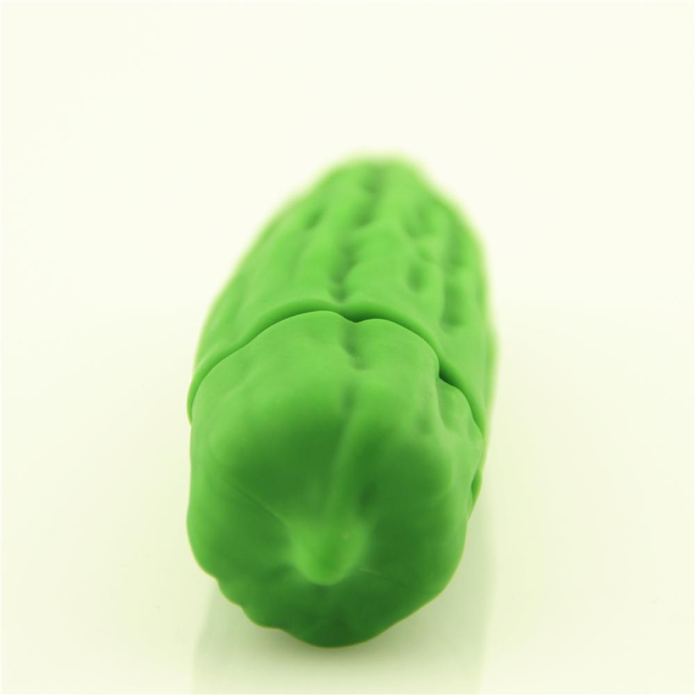 Courgette Kabak Şeklinde Medikal Silikon Titreşimli Mini Vibratör