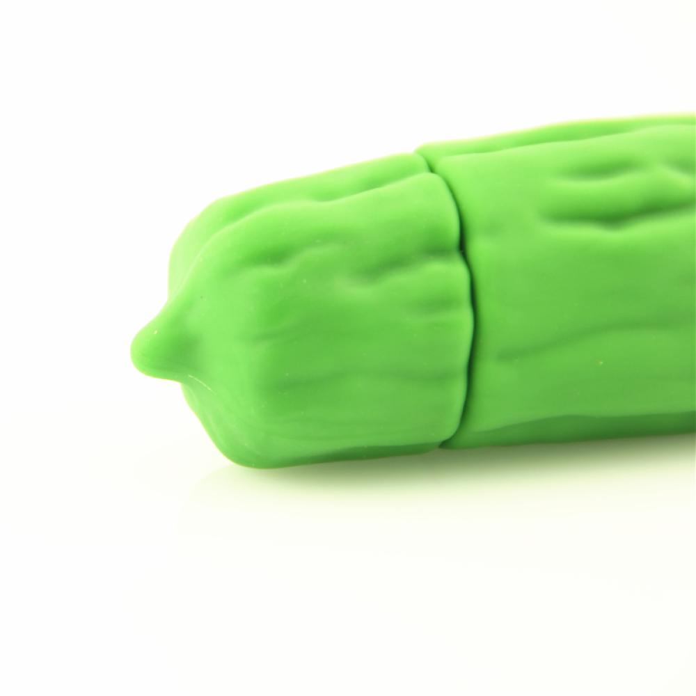Courgette Kabak Şeklinde Medikal Silikon Titreşimli Mini Vibratör