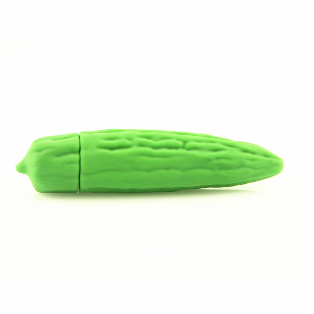 Courgette Kabak Şeklinde Medikal Silikon Titreşimli Mini Vibratör
