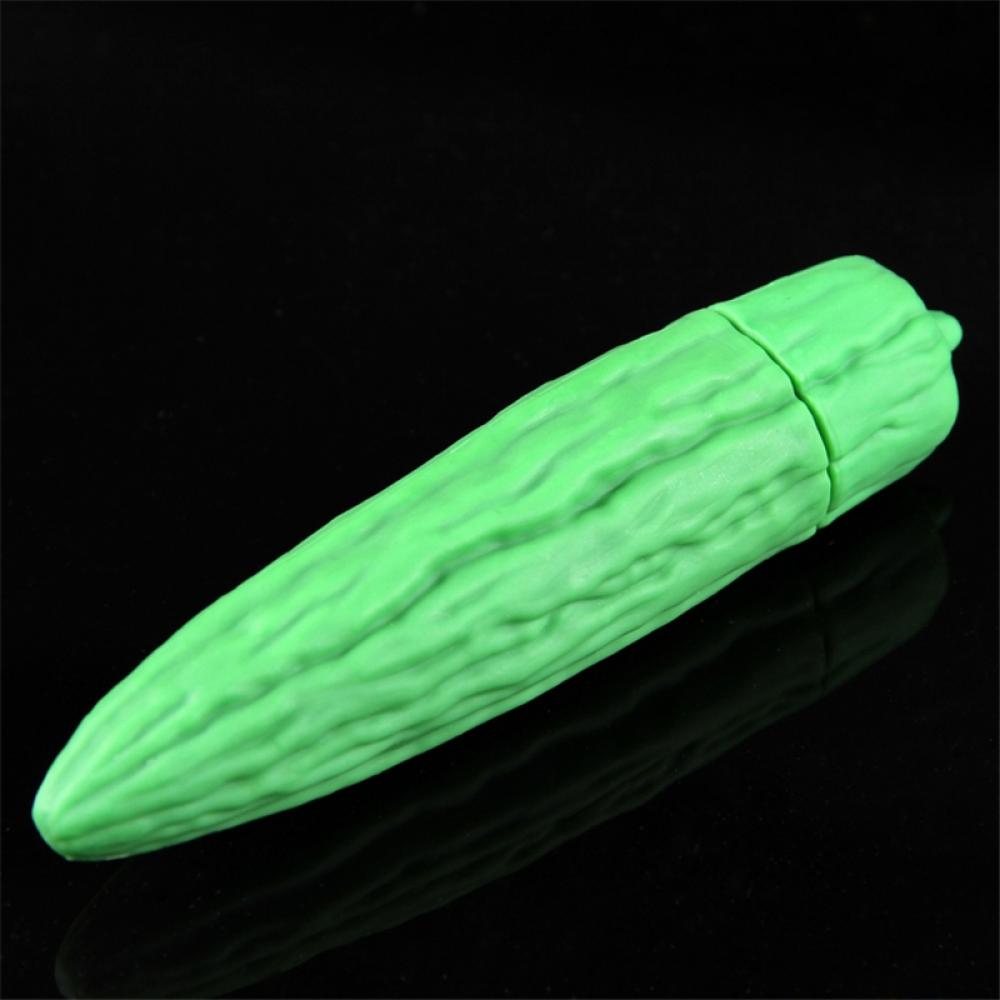 Courgette Kabak Şeklinde Medikal Silikon Titreşimli Mini Vibratör