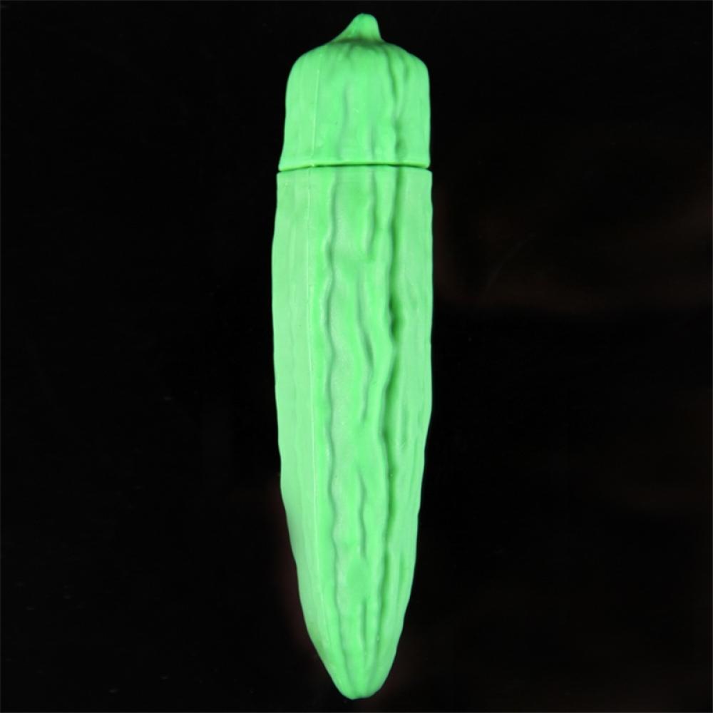 Courgette Kabak Şeklinde Medikal Silikon Titreşimli Mini Vibratör