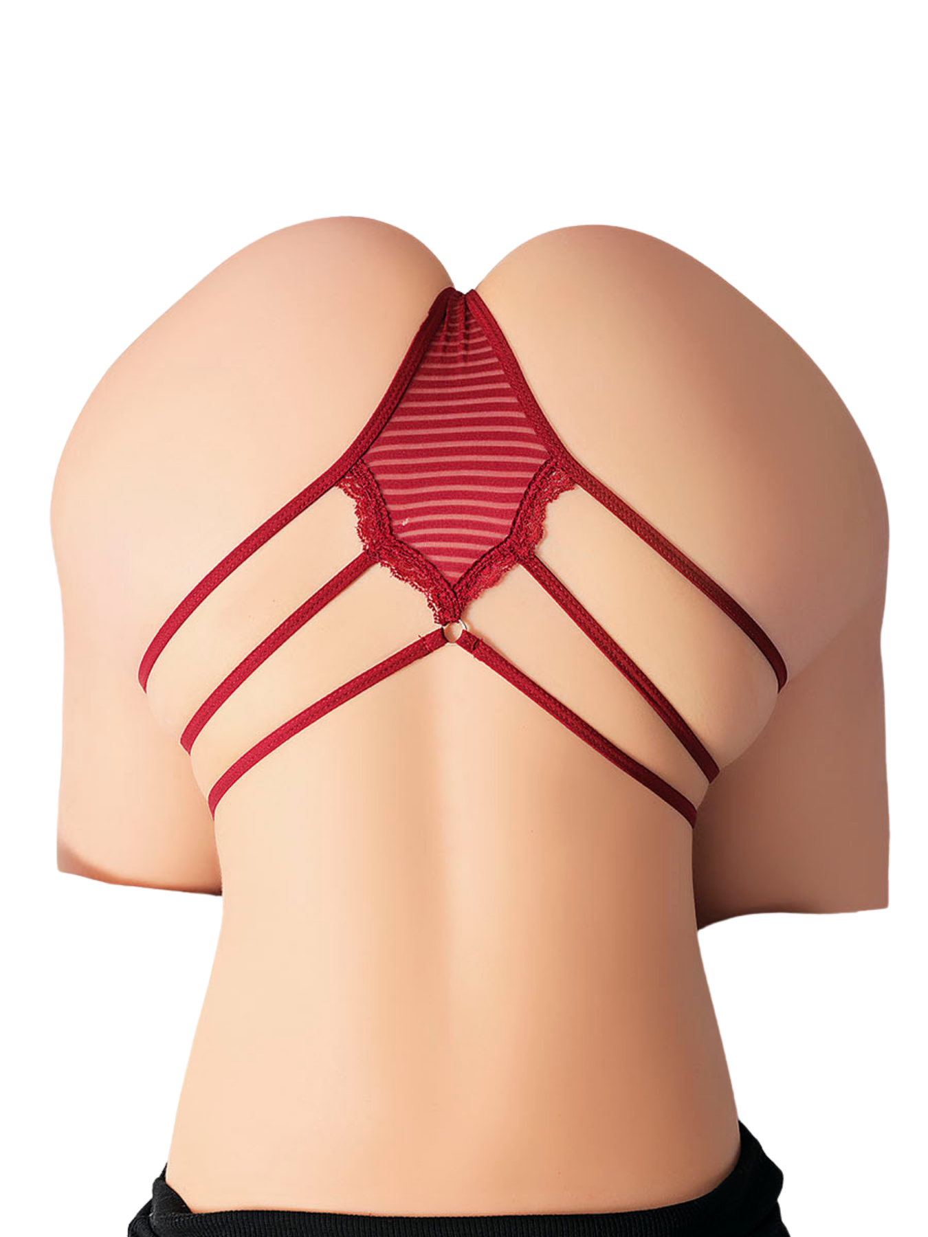 Bordo İpli Fantezi G-String L-XL 9179-1