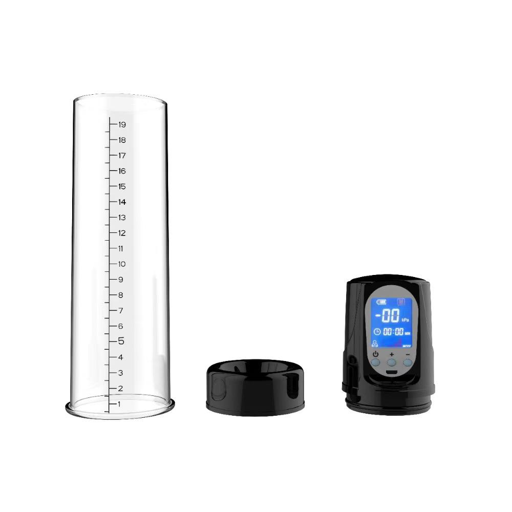 Borsh LCD Ekranlı Barometreli Şarjlı Otomatik Penis Pompası Peni Büyütücü