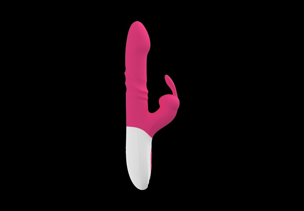 Daisy İleri Geri ve Dönme Hareketli Titreşimli Şarjlı Vibratör Dildo