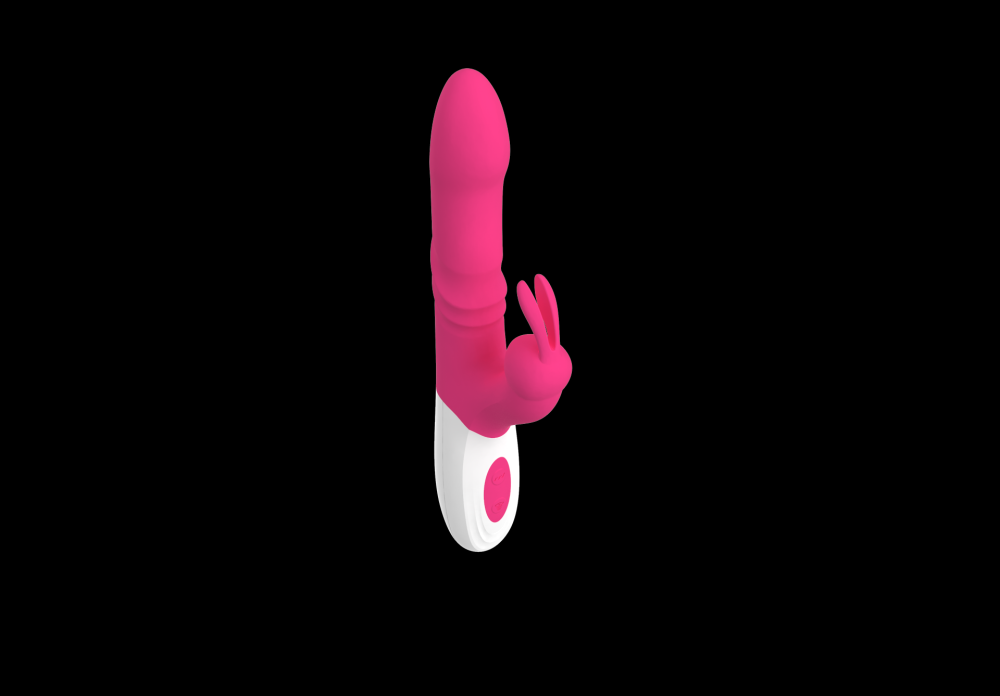 Daisy İleri Geri ve Dönme Hareketli Titreşimli Şarjlı Vibratör Dildo