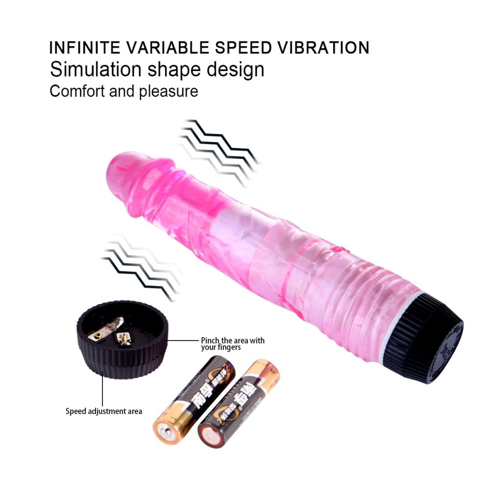 Dibly 20 Cm Titreşimli Didlo Vibratör