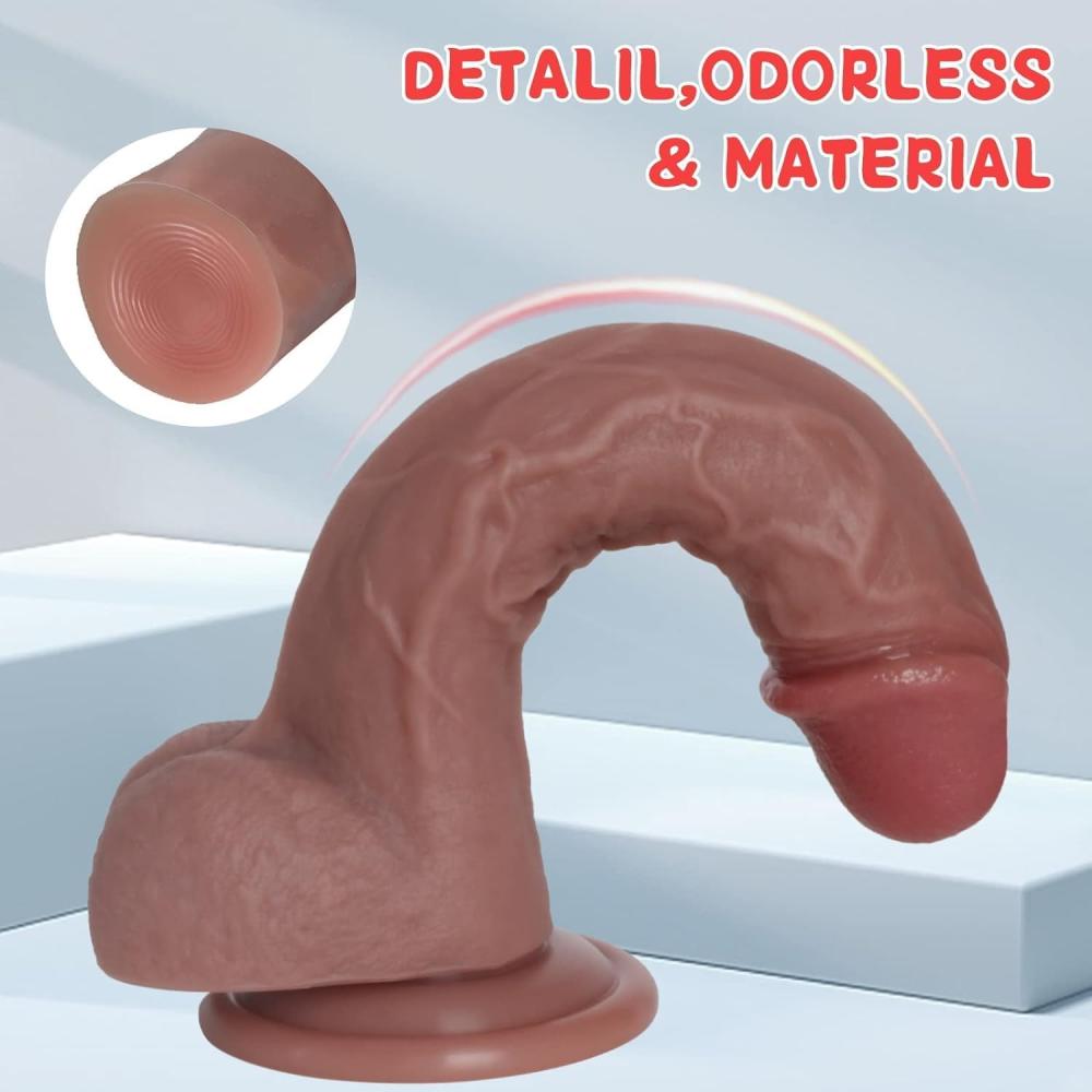 Diddy 20.5 Cm Yumuşak Dokulu Ultra Realistik Yapay Penis Dildo