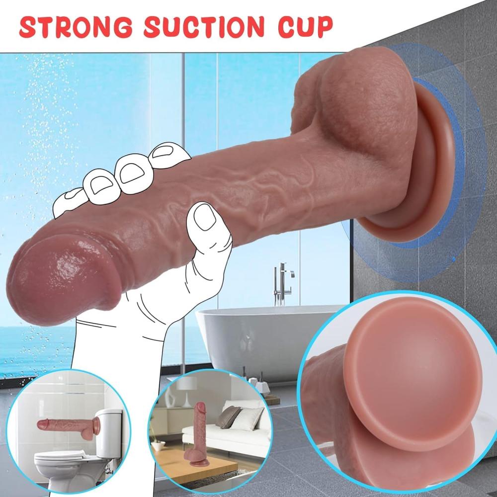 Diddy 20.5 Cm Yumuşak Dokulu Ultra Realistik Yapay Penis Dildo