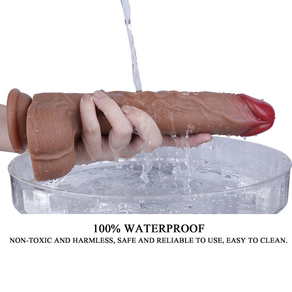 Diddy 25.5 Cm Testisli Yumuşak Dokulu Ultra Realistik Yapay Penis Dildo