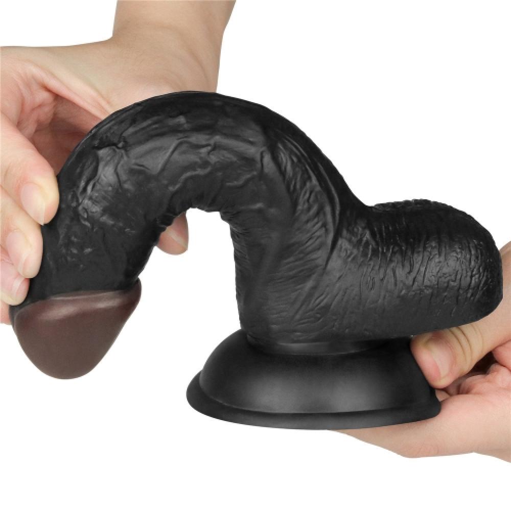 Easy Hazır Strapon Set 18 Cm Dildo Siyah