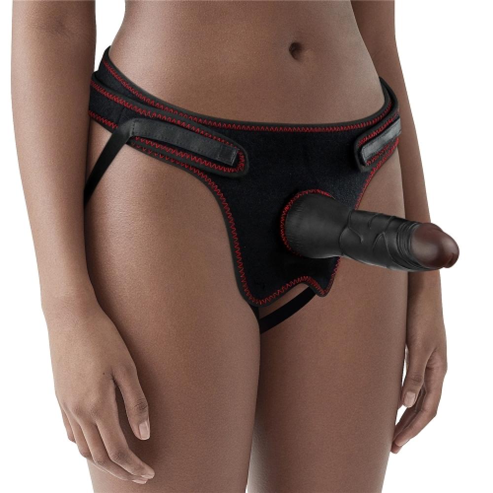 Easy Hazır Strapon Set 20 Cm Dildo Siyah