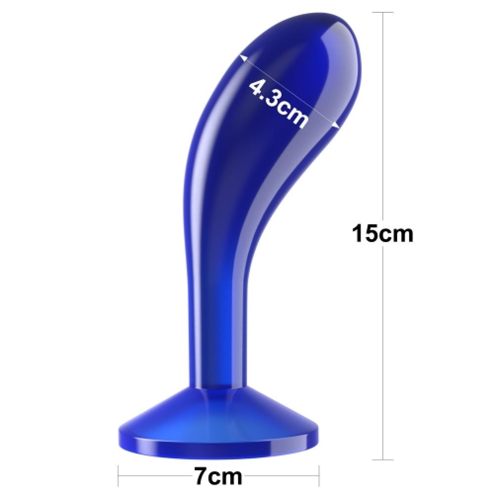 Flawless Clear Silikon Prostat Tıkacı Anal Plug