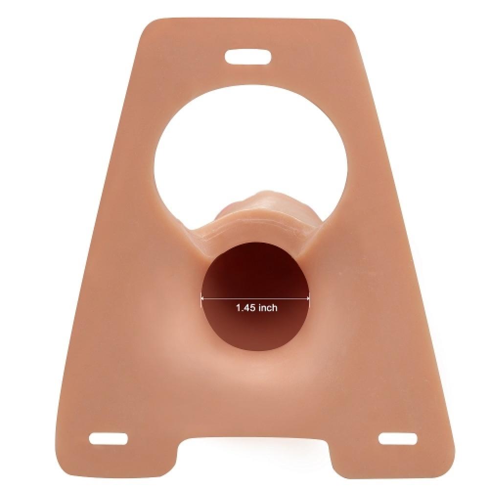 Ingen Hollow Big Kemerli Strapon Dildo İçi Boş Belden Bağlamalı Yapay Penis 19 CM
