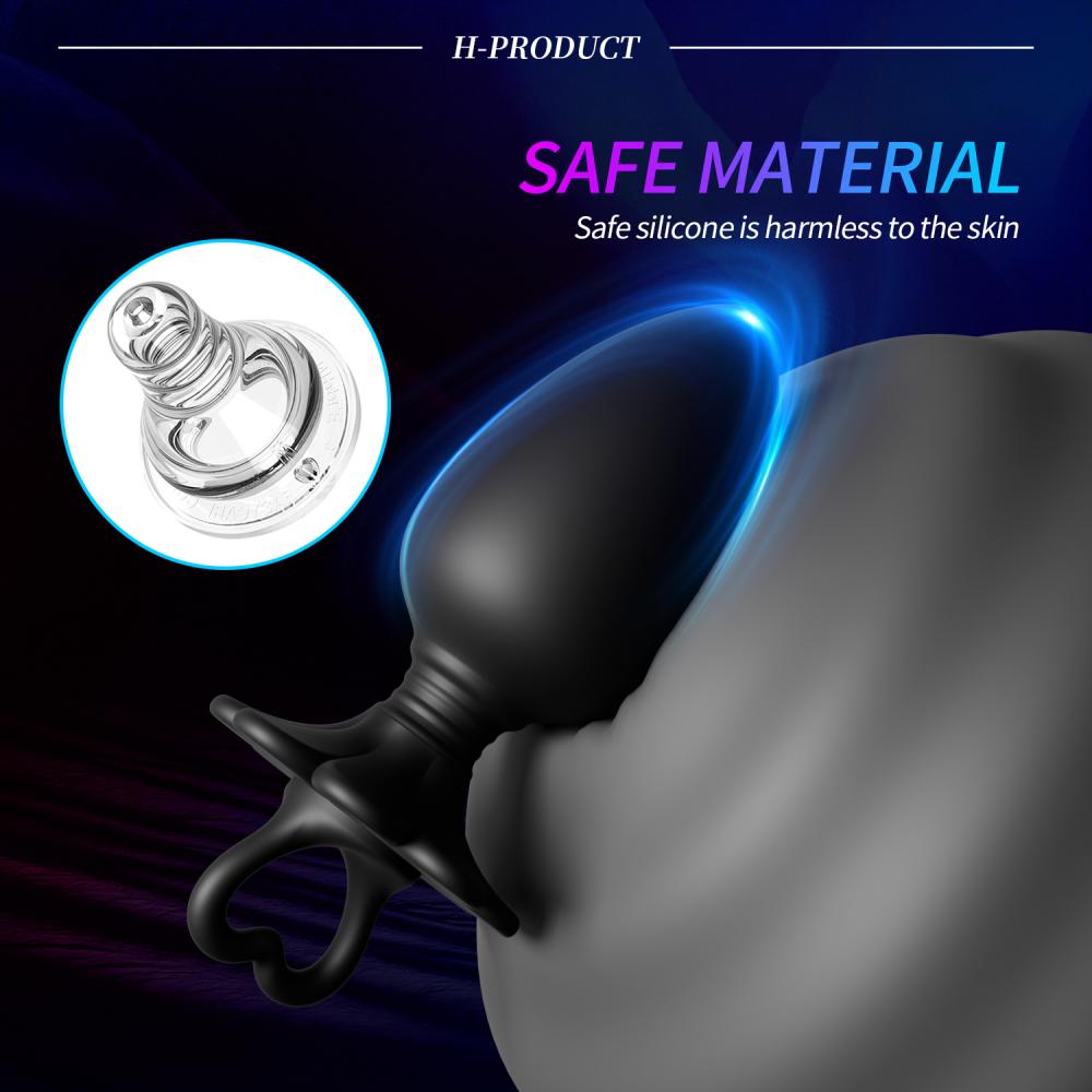 Kalpli Tutma Halkalı 3 Lü Anal Plug Set 