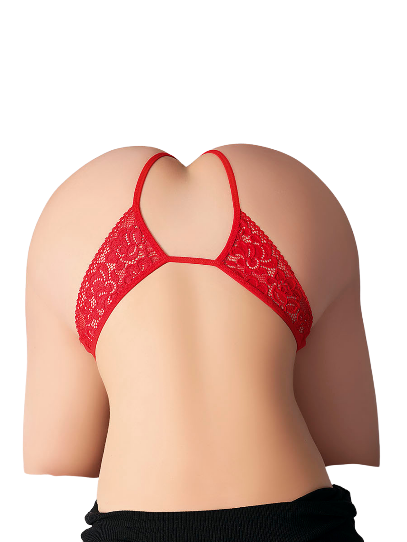 Kırmızı Dantelli Fantezi G-String S-M 9168-1 
