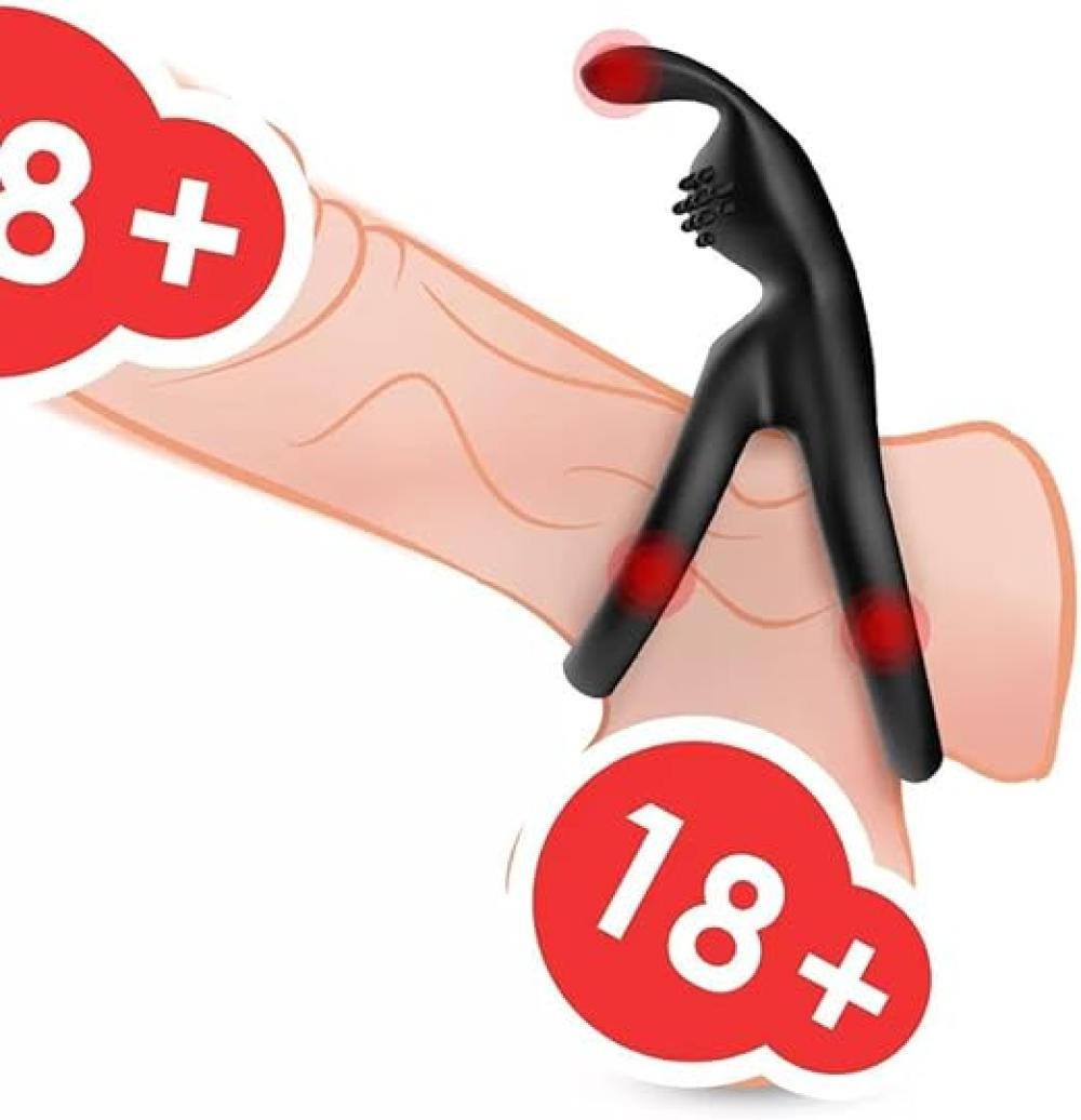 Klitoris Uyarıcı Silikon Testis ve Penis Halkası