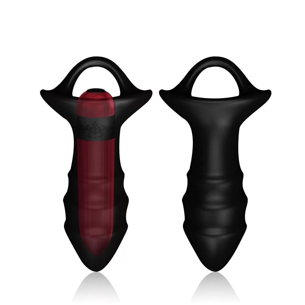 KYLIN Pro Uzaktan Kumandalı 9 Modlu Titreşimli Anal Plug Mini Vibratör