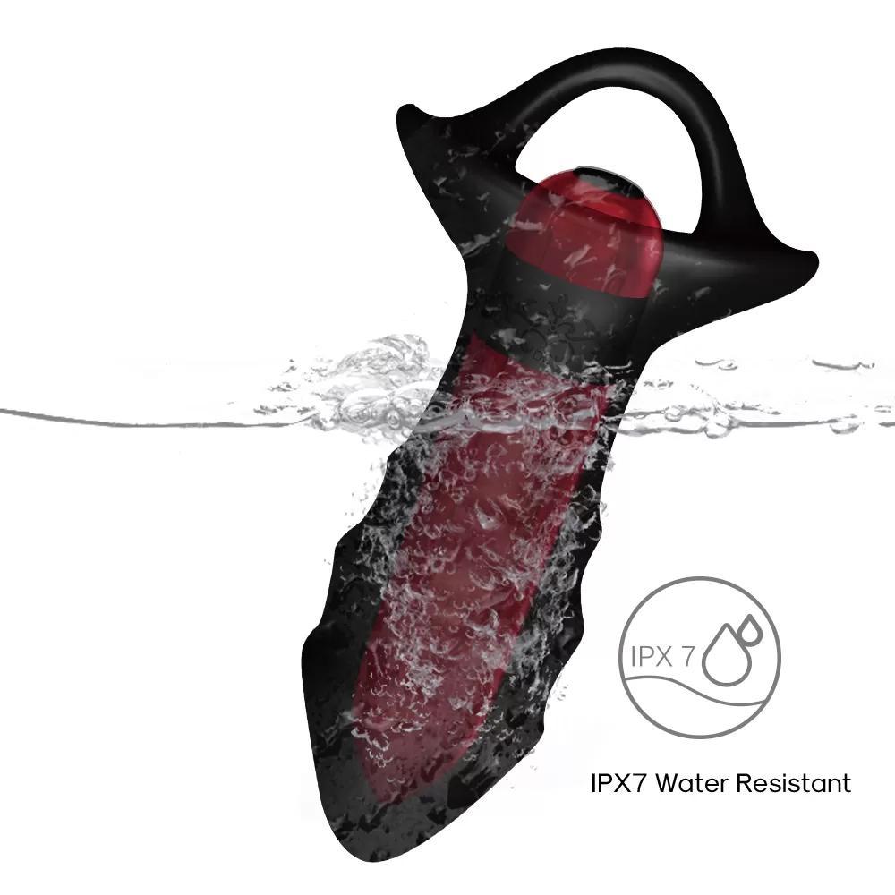 KYLIN Pro Uzaktan Kumandalı 9 Modlu Titreşimli Anal Plug Mini Vibratör