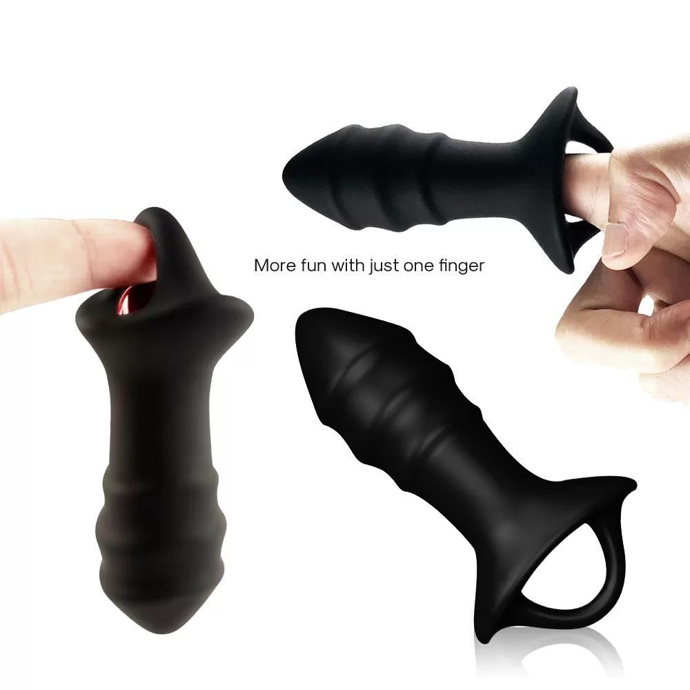 KYLIN Usb Şarjlı 9 Modlu Titreşimli Anal Plug Mini Vibratör