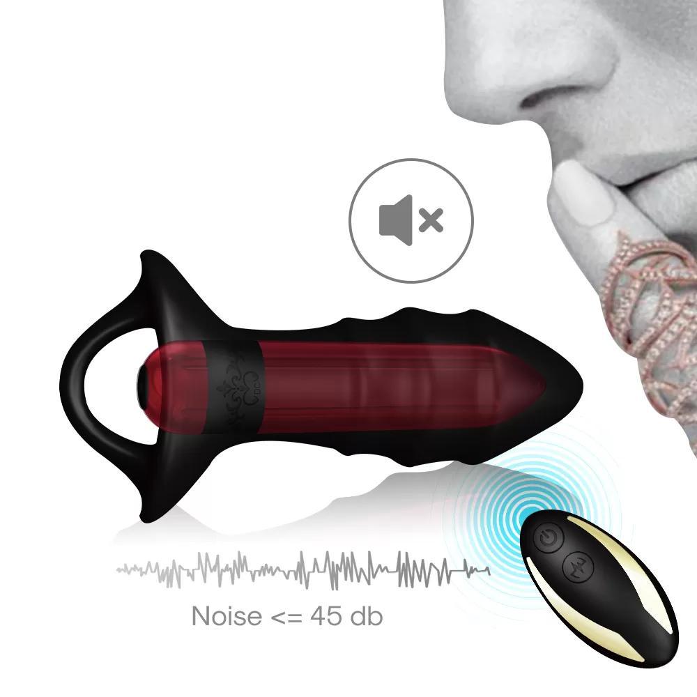 KYLIN Usb Şarjlı 9 Modlu Titreşimli Anal Plug Mini Vibratör
