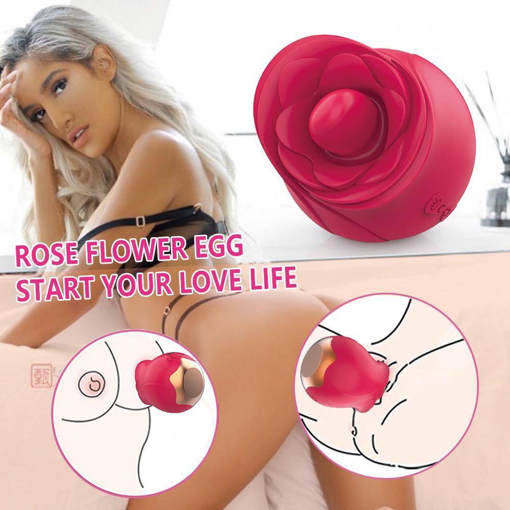 LickRose Dil Atma Özellikli Titreşimli Gül Vibratör