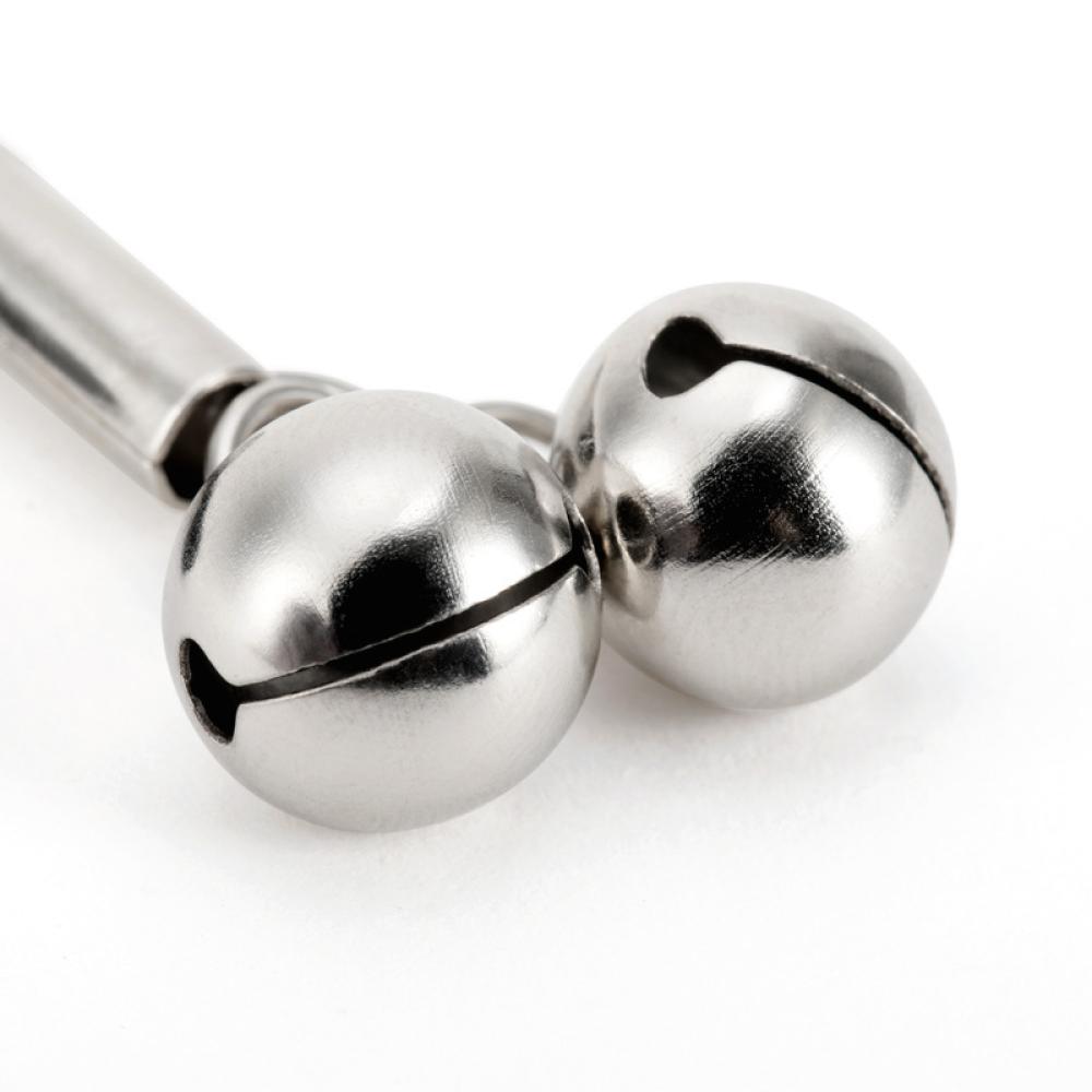 Lilly Gri Zilli Göğüs Ucu Klipsi Nipple Clamps Siyah