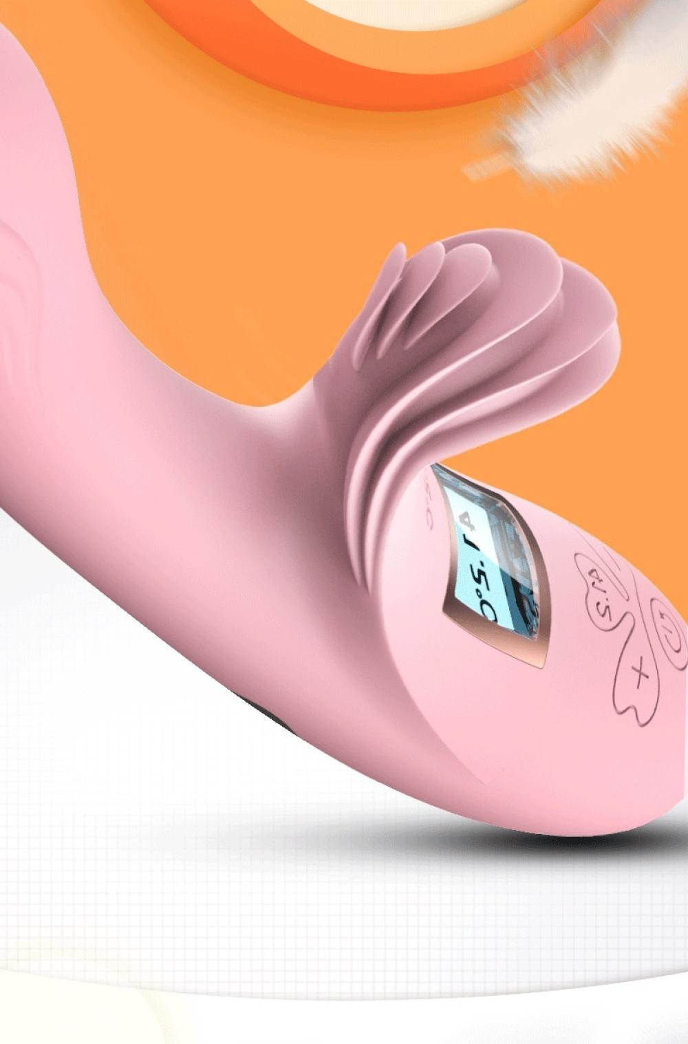 Lilo Çift Motorlu Akıllı Isıtmalı LCD Ekranlı Şarjlı Vibratör