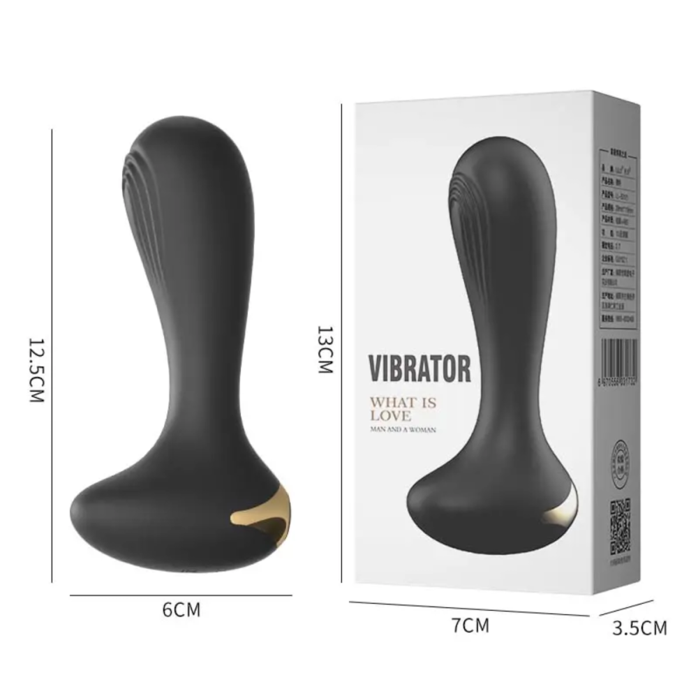 Lilo Titreşimli Prostat Masaj Aleti Anal Vibratör Butt Plug