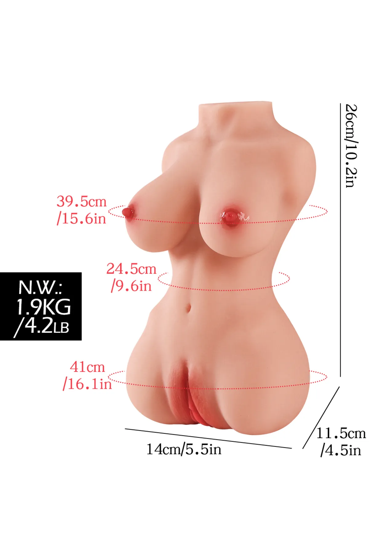 Lolita Realistik Mastürbatör Anal Vajinal 2 Girişli Titreşimli Suni Vajina