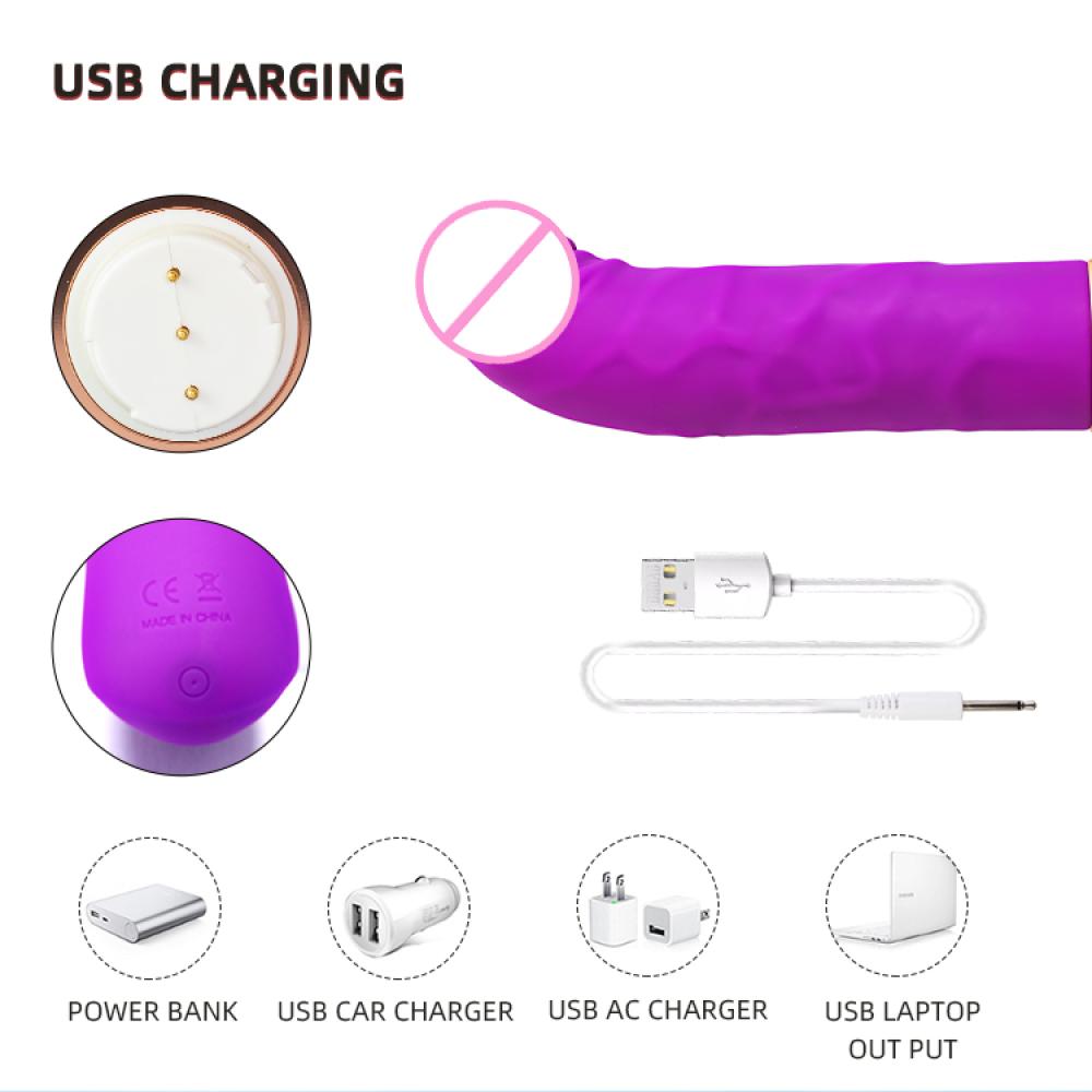 LoveBomb Değiştirilebilir Başlıklı 4 lü Vibratör Set Şarjlı Saklama Kutulu