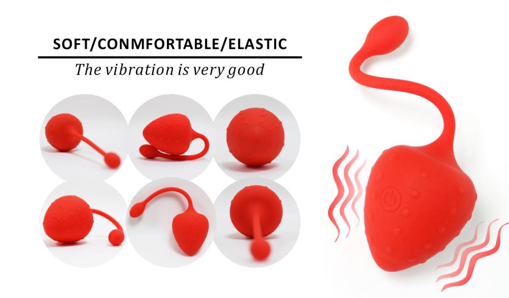 Lucky Strawberry Uzaktan Kumandalı Çilek Şeklinde Şarjlı Vibratör Anal Plug