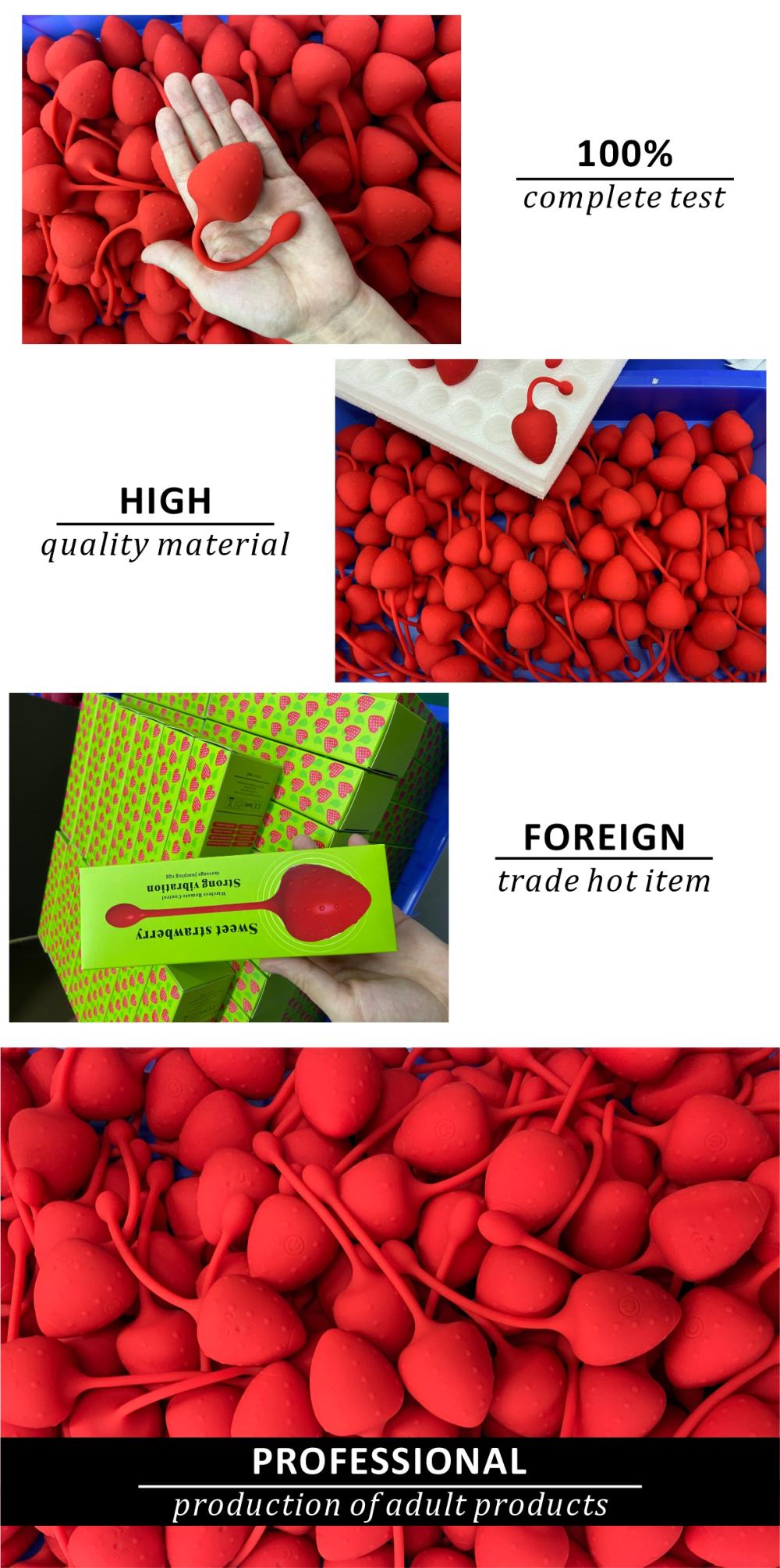 Lucky Strawberry Uzaktan Kumandalı Çilek Şeklinde Şarjlı Vibratör Anal Plug