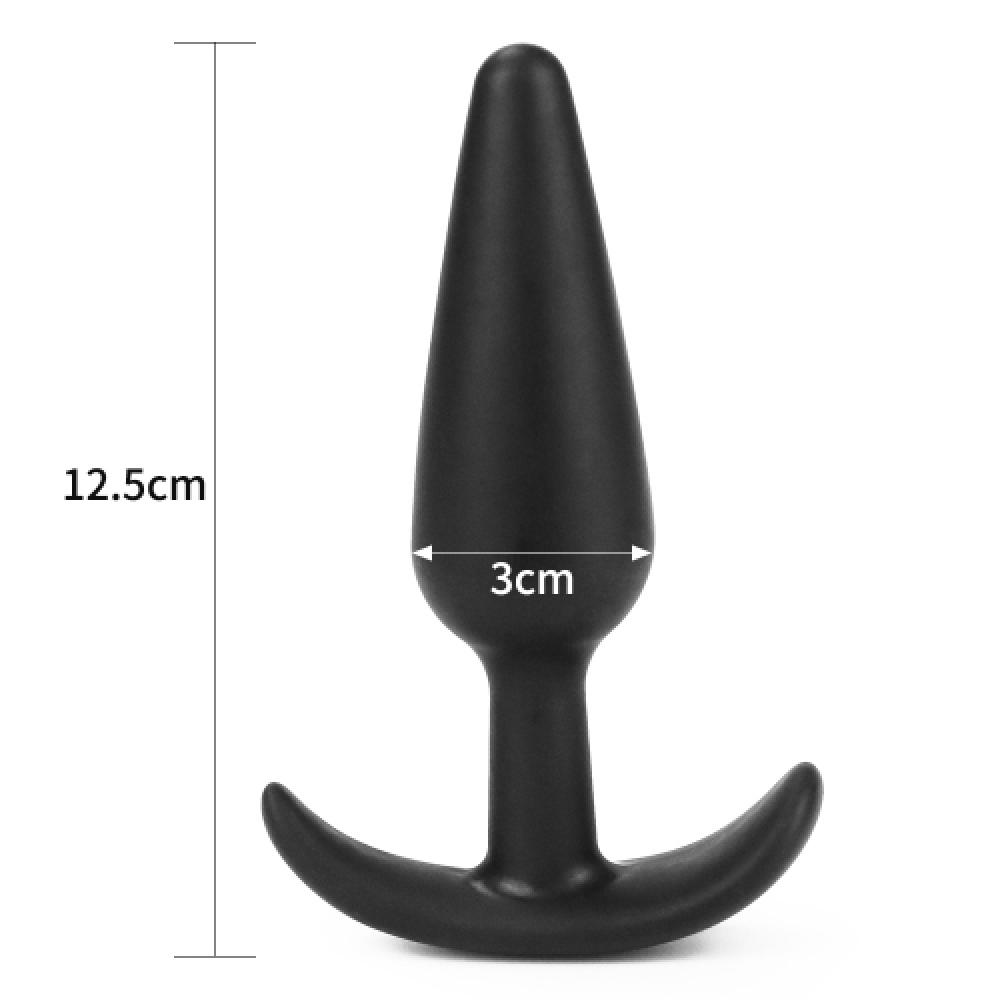 LURE ME Büyük Boy Esnek Silikon Anal Plug Butt Plug