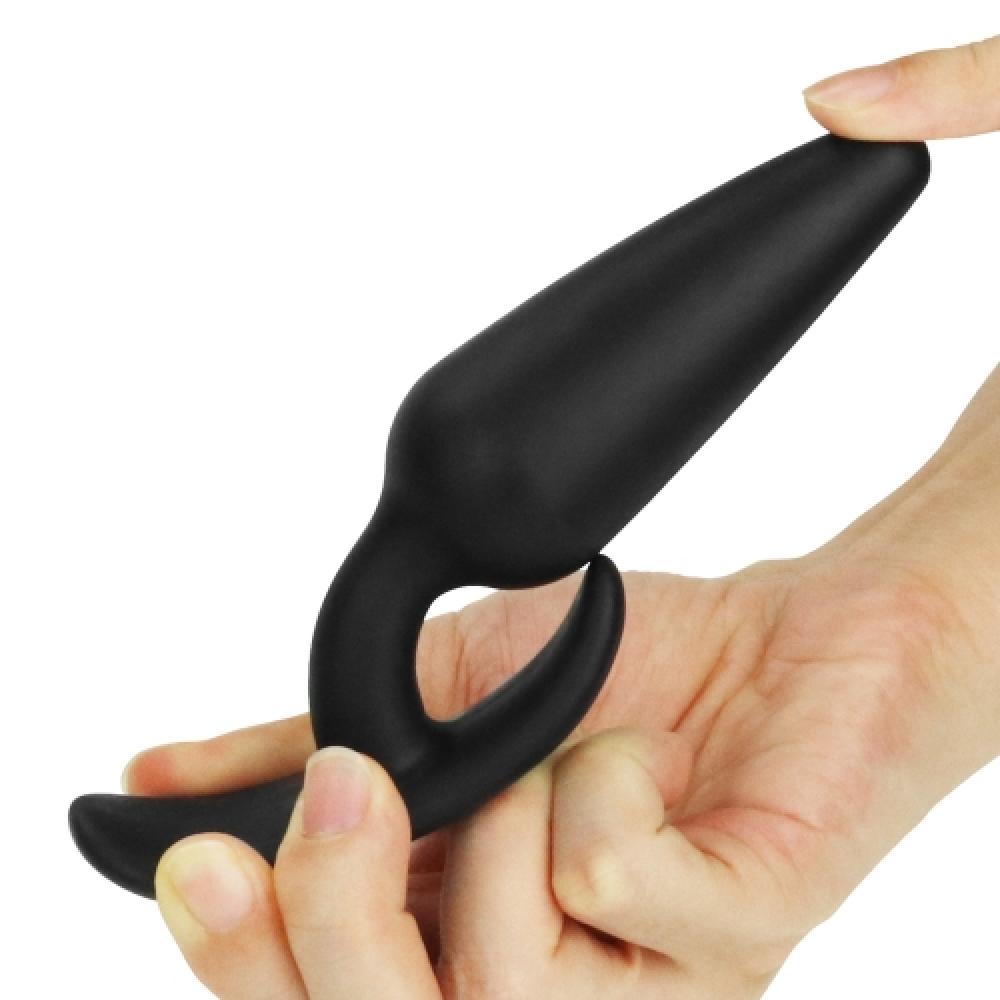 LURE ME Büyük Boy Esnek Silikon Anal Plug Butt Plug