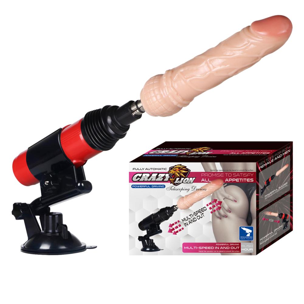 MaxiSpeed Kumandalı Zemine Tutturulabilen Vakumlu İleri Geri Hareketli Dildo Sex Makinesi