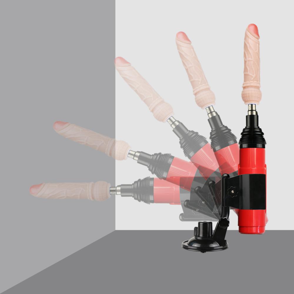 MaxiSpeed Kumandalı Zemine Tutturulabilen Vakumlu İleri Geri Hareketli Dildo Sex Makinesi