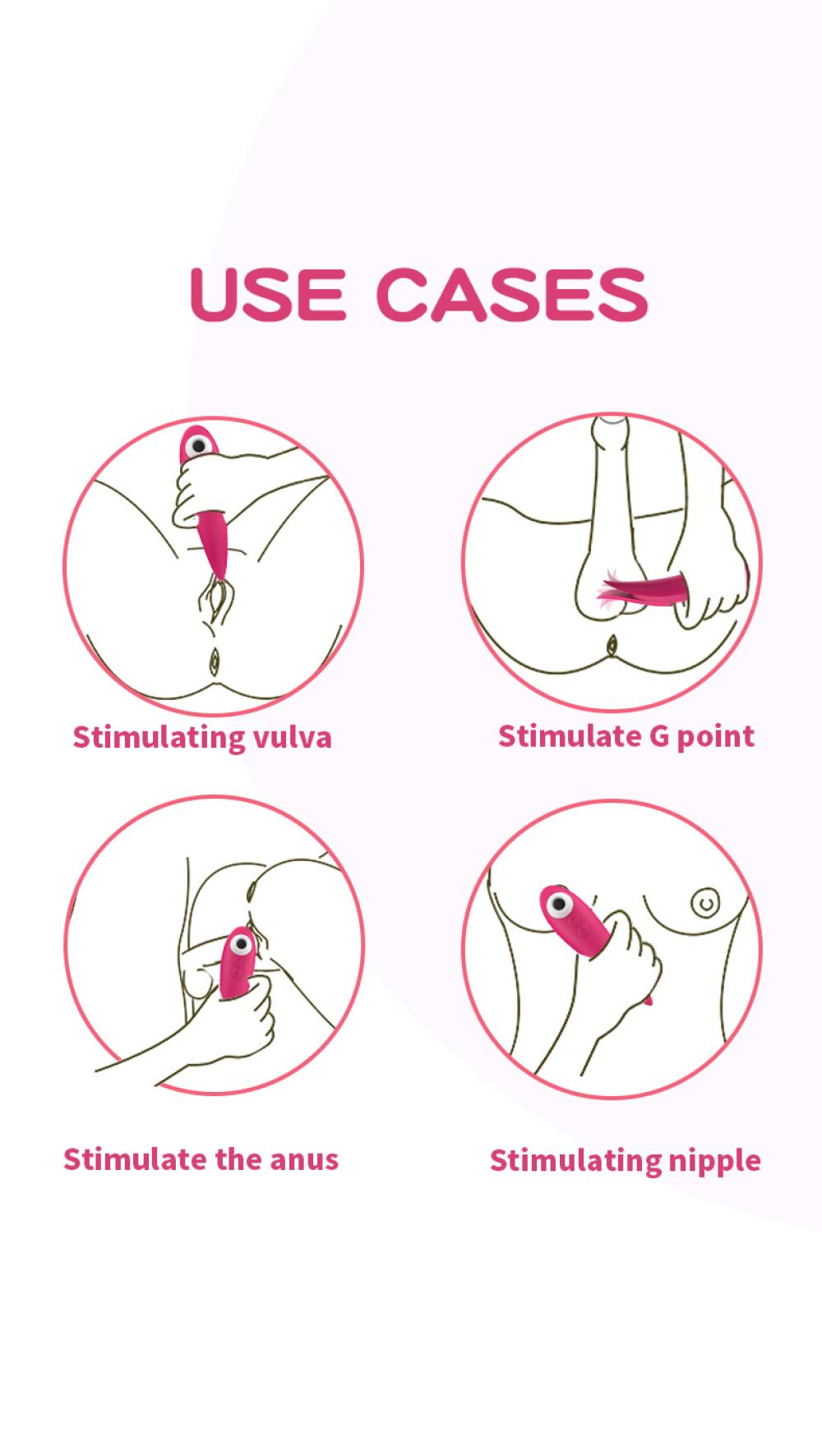 Nasty Klitoris Emiş Ve Dil Atma Özellikli Titreşimli Şarjlı Double Vibratör