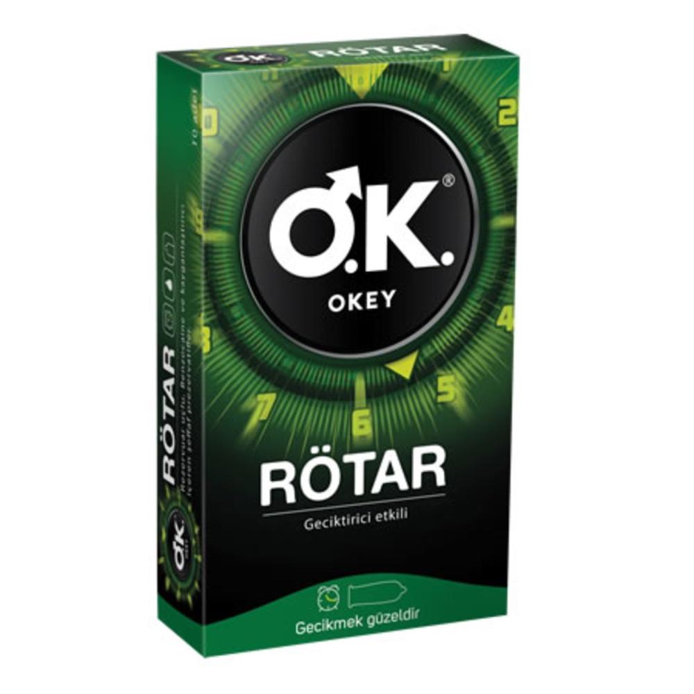 Okey Rötar Geciktiricili 10'lu Prezervatif