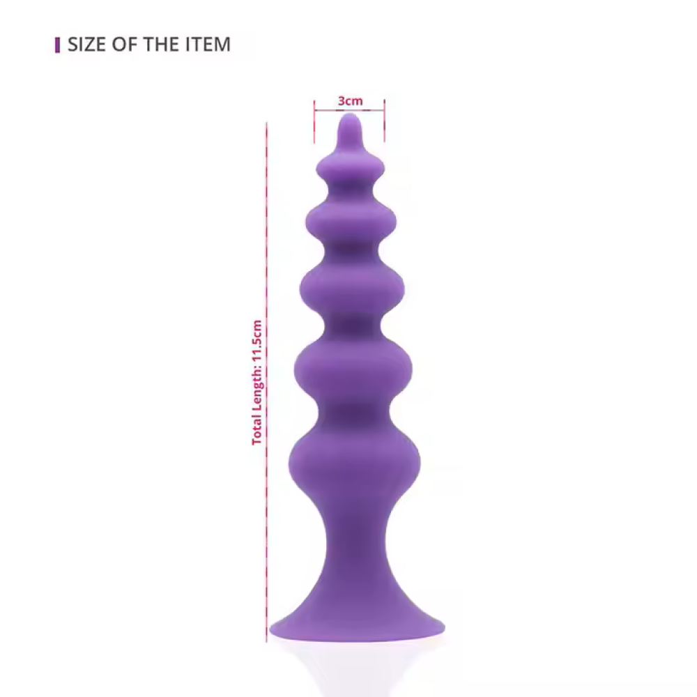 Opi 11.5 Cm Vantuzlu Anal Plug Butt Plug
