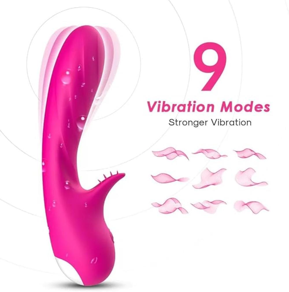 Passion  Klitoris ve G Nokta Uyarıcı Şarjlı Su Geçirmez Vibratör