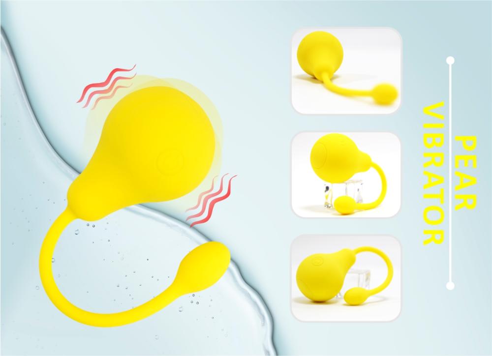 Lucky Pear Uzaktan Kumandalı Armut Şeklinde Şarjlı Vibratör Anal Plug